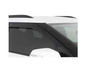 AVS Ventvisor Low Profile Window Deflectors 2pc Smoke Chevrolet Silverado 1500 Standard Cab 2014-2018