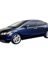 AVS Ventvisor Low Profile Deflectors 4pc Smoke Honda Civic 2006-2011                                     - 894001 - Image 7