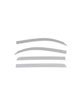 AVS Ventvisors 4pc Silver Sky Metallic Toyota Tundra Crewmax Low Profile Color Match 2015-2018                                     - 894012-1D6 - Image 5