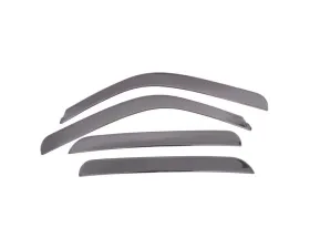AVS Ventvisor Low Profile Deflectors 4pc Smoke Chevrolet Silverado 1500 Crew Cab 2001-2007