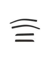 AVS Ventvisors 4pc Black Chevrolet Silverado 1500 Ext. Cab Low Profile Color Match 2015-2018                                     - 894040-GBA - Image 5