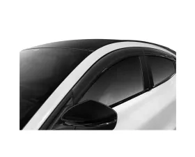 AVS Smoke Low Profile Outside Mount 4pc Ventvisor Deflector Dodge Charger 2011-2020