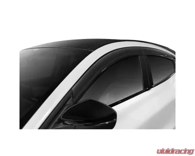 AVS Smoke Low Profile Outside Mount 4pc Ventvisor Deflector Dodge Charger 2011-2020 - 894064