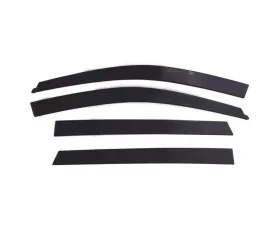 AVS Ventvisor Low Profile Window Deflectors 4pc Smoke Ford Ranger Super Cab Only 2019-2021