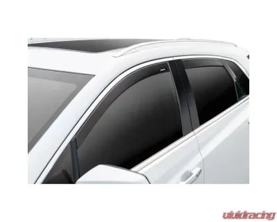 AVS Smoke Low Profile Outside Mount 4pc Ventvisor Deflector Dodge Durango 2012-2020 - 894102