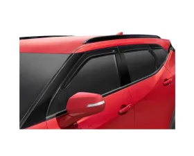 AVS Smoke Low Profile Outside Mount 4pc Ventvisor Deflector Subaru Crosstrek 2018-2021