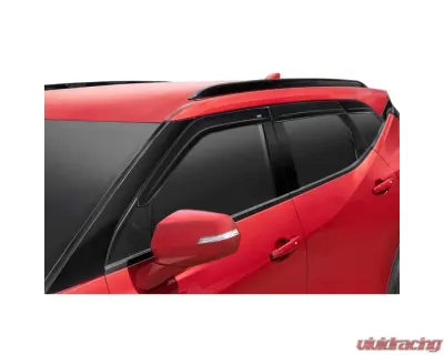 AVS Smoke Low Profile Outside Mount 4pc Ventvisor Deflector Subaru Crosstrek 2018-2021 - 894103