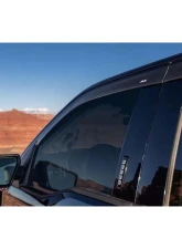 AVS 4 pc. Smoke Low Profile Outside Mount Ventvisor Deflector Toyota Tundra Crew Cab Pickup CrewMax 2022-2024                                     - 894111 - Image 8