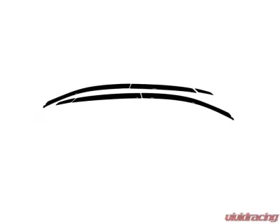 AVS Ventvisor Low Profile Deflectors 6pc Smoke Infiniti FX35 2003-2008 - 896001