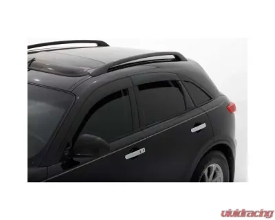 AVS Ventvisor Low Profile Deflectors 6pc Smoke Subaru Impreza Hatch (Includes WRX/STI) 2008-2011 - 896005