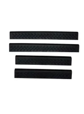 AVS Stepshields Door Sills 4pc Black Dodge Dakota Quad Cab 2005-2009                                     - 91020 - Image 9