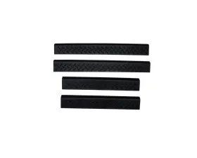 AVS Stepshields Door Sills 4pc Black Ford F-150 Supercrew 2004-2008