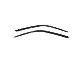 AVS Ventvisor Outside Mount Window Deflectors 2pc Smoke Dodge Challenger 2008-2018