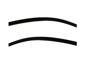 AVS Ventvisor Outside Mount Window Deflectors 2pc Smoke Ford Mustang 2012-2014