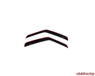 AVS Ventvisor In-Channel Window Deflectors 2pc Smoke Ford E-150 1992-2006 - 92077