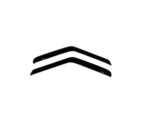 AVS Ventvisor Outside Mount Window Deflectors 2pc Smoke GMC Sonoma 1994-2003