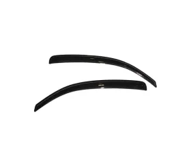 AVS Ventvisor Outside Mount Window Deflectors 2pc Smoke Toyota Tacoma Standard Cab 2005-2015