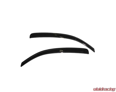 AVS Ventvisor Outside Mount Window Deflectors 2pc Smoke Toyota Tacoma Standard Cab 2005-2015 - 92153