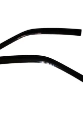 AVS Ventvisor Outside Mount Window Deflectors 2pc Smoke Suzuki Swift 1989-1994                                     - 92183 - Image 7