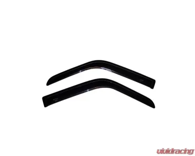 AVS Ventvisor Outside Mount Window Deflectors 2pc Smoke Dodge Dakota 1987-1996 - 92315