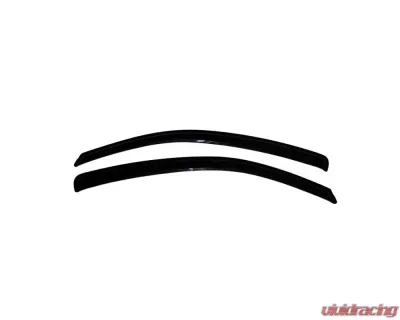 AVS Ventvisor Outside Mount Window Deflectors 2pc Smoke Chevrolet Cobalt Coupe 2005-2010 - 92322