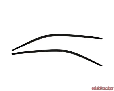AVS Ventvisor Outside Mount Window Deflectors 2pc Smoke Chevrolet Camaro 2010-2021 - 92341