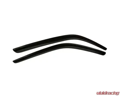 AVS Ventvisor Outside Mount Window Deflectors 2pc Smoke Ford Mustang 2015-2022 - 92359