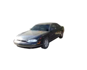 AVS Ventvisor Outside Mount Window Deflectors 2pc Smoke Chevrolet Monte Carlo 1995-1999