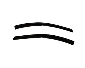 AVS Ventvisor Outside Mount Window Deflectors 2pc Smoke Saturn SC1 Coupe 1997-2002
