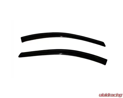 AVS Ventvisor Outside Mount Window Deflectors 2pc Smoke Saturn SC1 Coupe 1997-2002 - 92415