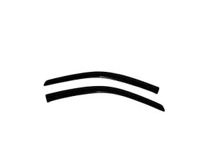 AVS Ventvisor Outside Mount Window Deflectors 2pc Smoke Mitsubishi Mirage Coupe 1997-2001