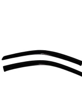AVS Ventvisor Outside Mount Window Deflectors 2pc Smoke Mitsubishi Mirage Coupe 1997-2001                                     - 92437 - Image 7