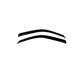 AVS Ventvisor Outside Mount Window Deflectors 2pc Smoke Chevrolet Colorado Standard Cab 2004-2012