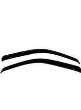AVS Ventvisor Outside Mount Window Deflectors 2pc Smoke Chevrolet Colorado Standard Cab 2004-2012                                     - 92457 - Image 7