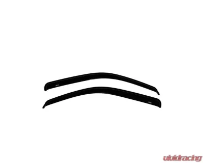 AVS Ventvisor Outside Mount Window Deflectors 2pc Smoke Chevrolet Colorado Standard Cab 2004-2012 - 92457