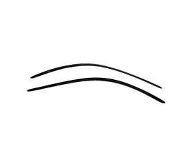 AVS Ventvisor Outside Mount Window Deflectors 2pc Smoke Ford Mustang 1994-2004