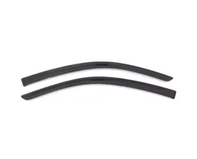 AVS Ventvisor Outside Mount Window Deflectors 2pc Smoke Honda Accord Coupe 2013-2017