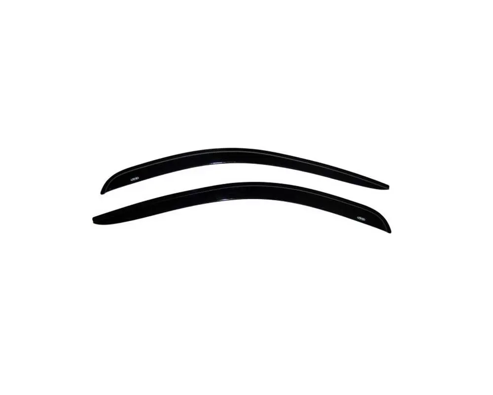 AVS Ventvisor Outside Mount Window Deflectors 2pc Smoke Dodge RAM 1500 Standard Cab 2002-2008 - 92607
