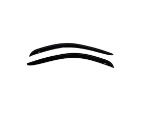 AVS Ventvisor Outside Mount Window Deflectors 2pc Smoke Dodge RAM 1500 Standard Cab 2002-2008