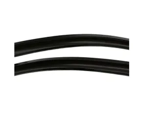 AVS Ventvisor Outside Mount Window Deflectors 2pc Smoke Honda Civic Coupe 2012-2015