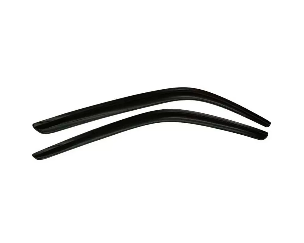 AVS Ventvisor Outside Mount Window Deflectors 2pc Smoke Ford F-150 Standard Cab 2015-2018 - 92971