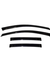 AVS Ventvisor Outside Mount Window Deflectors 4pc Smoke Nissan Versa Hatch 2007-2012                                     - 94009 - Image 7