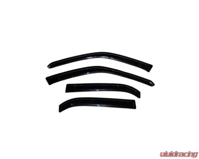 AVS Ventvisor Outside Mount Window Deflectors 4pc Smoke Chevrolet Prizm 1998-2002 - 94033