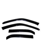 AVS Ventvisor Outside Mount Window Deflectors 4pc Smoke Chevrolet Prizm 1998-2002                                     - 94033 - Image 7