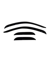 AVS Ventvisor Outside Mount Window Deflectors 4pc Smoke Chevrolet Silverado 1500 Ext. Cab 2007-2013                                     - 94040 - Image 13