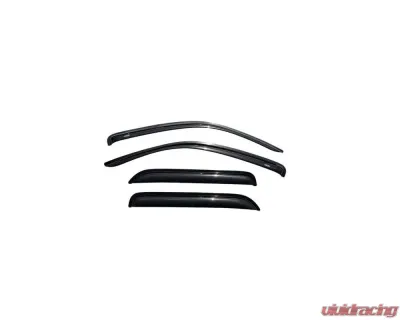 AVS Ventvisor Outside Mount Window Deflectors 4pc Smoke Ford Escape 2001-2012 - 94059