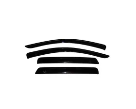 AVS Ventvisor Outside Mount Window Deflectors 4pc Smoke Dodge Journey 2008-2018