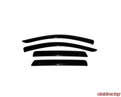 AVS Ventvisor Outside Mount Window Deflectors 4pc Smoke Dodge Journey 2008-2018 - 94072