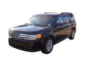 AVS Ventvisor Outside Mount Window Deflectors 4pc Smoke Ford Flex 2009-2018