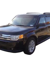 AVS Ventvisor Outside Mount Window Deflectors 4pc Smoke Ford Flex 2009-2018                                     - 94079 - Image 8